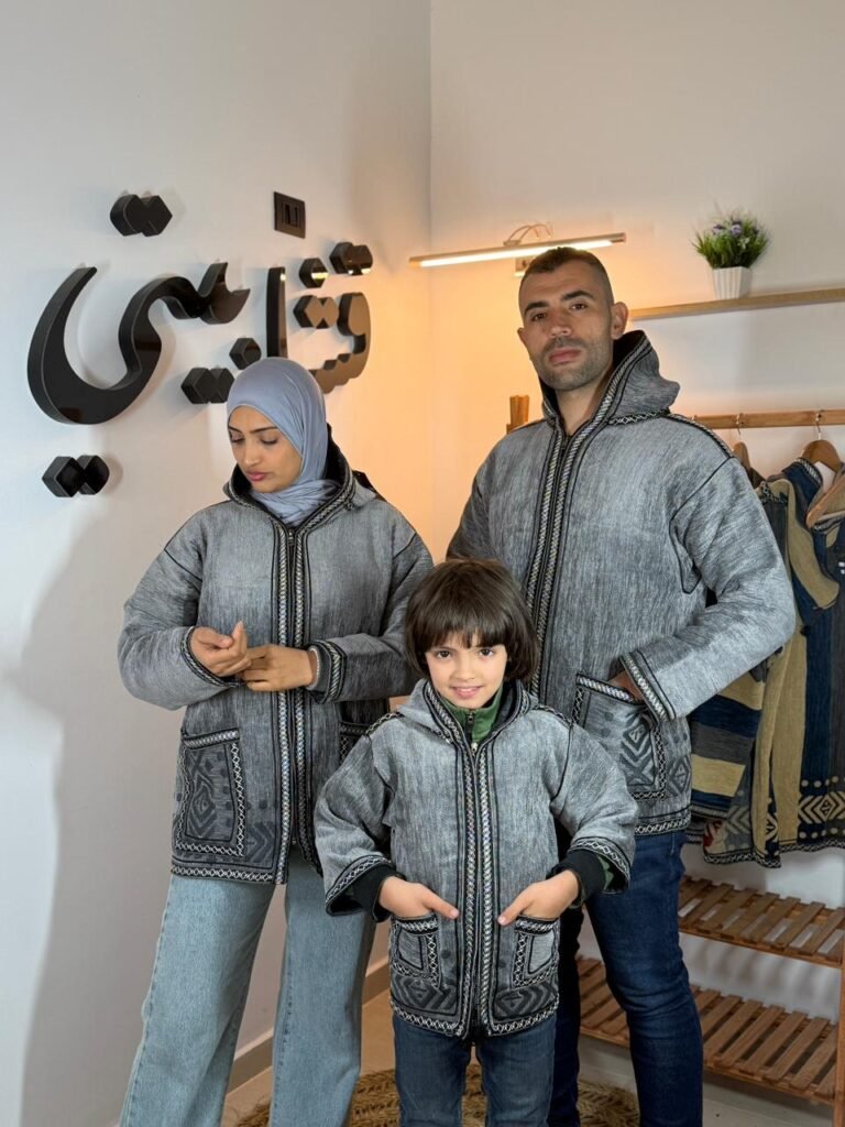 القشابية صوف ستايل مغربي