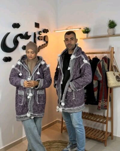 قشابية ألوان Demi moucheté